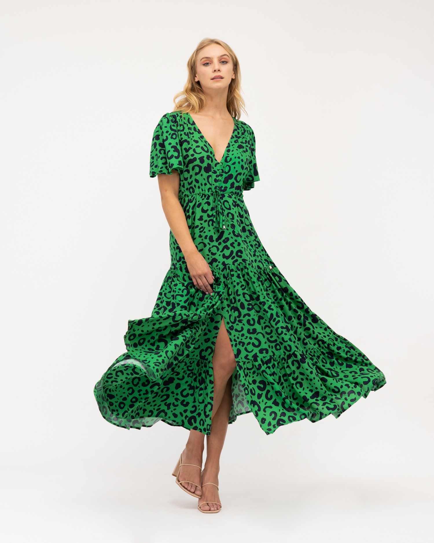 Label Of Love - Leo Maxi Dress - Dresses : Mhor - Label Of Love s22