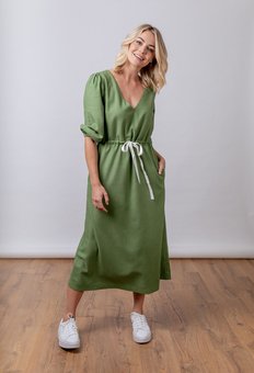 Moss - Cynthia Dress-brands-Mhor