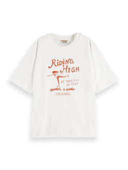 Scotch & Soda - Loose Fit Cotton Tee-tops-Mhor