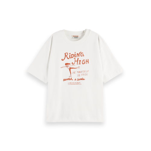 Scotch & Soda - Loose Fit Cotton Tee