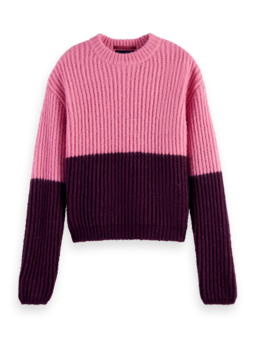 Scotch & Soda - Chunky Colour Block Knit-tops-Mhor