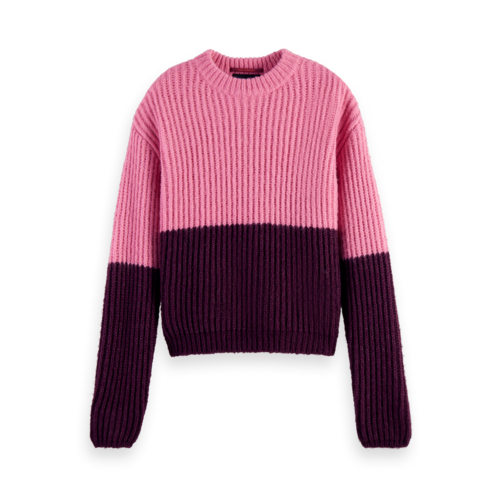 Scotch & Soda - Chunky Colour Block Knit