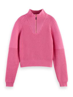 Scotch & Soda - Half-Zip Relaxed Fit Jumper-tops-Mhor