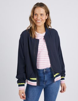 Elm - Elke Bomber Jacket-tops-Mhor