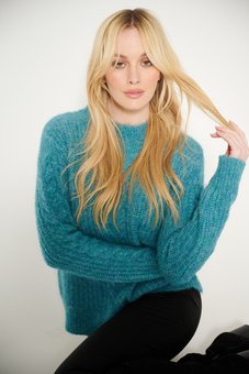 Holmes & Fallon - Cable Knit Jumper-tops-Mhor