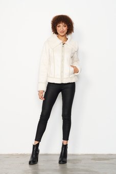 Caju - Sherpa Jacket-tops-Mhor