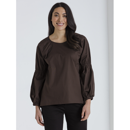 Marco Polo - Gathered Sleeve Top