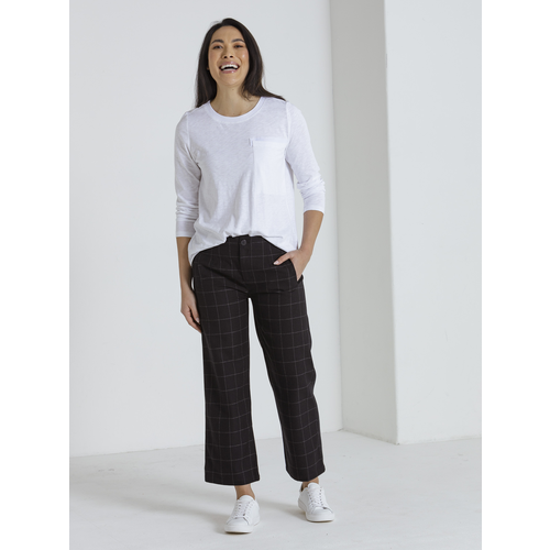 Marco Polo - 7/8 Check Pant