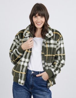 Foxwood - Ivy Check Bomber-tops-Mhor