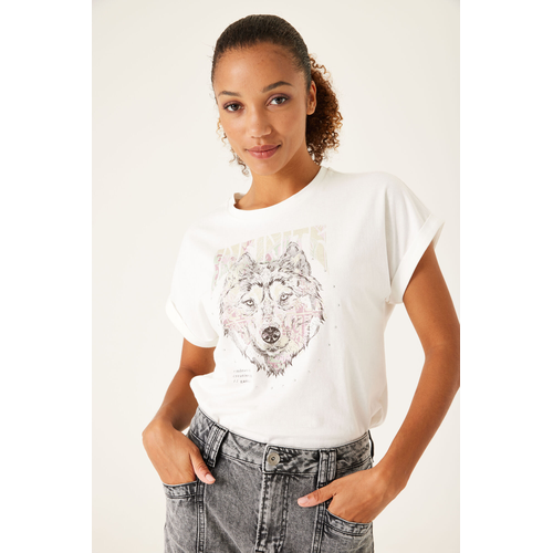 Garcia T-shirt Donna In Cotone - Maglia Originale Made In Italy - Girotondo E Mezza Manica - 4