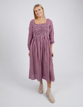 Elm - Pippa Check Dress-brands-Mhor