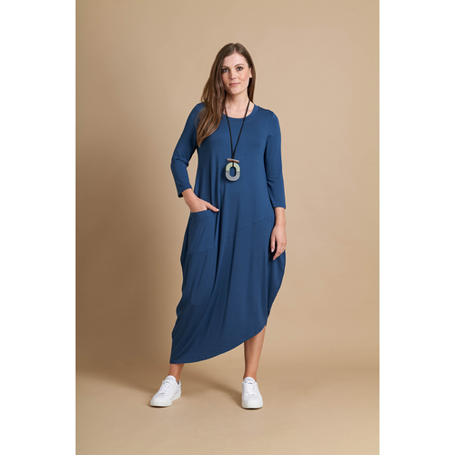 Esplanade-Asymmetric Cocoon Dress