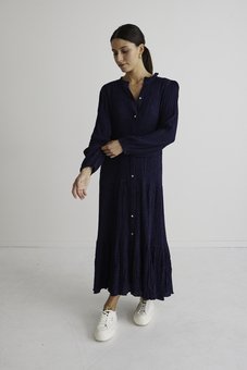 Ivy & Jack - Remi Frill Shirt Dress-brands-Mhor