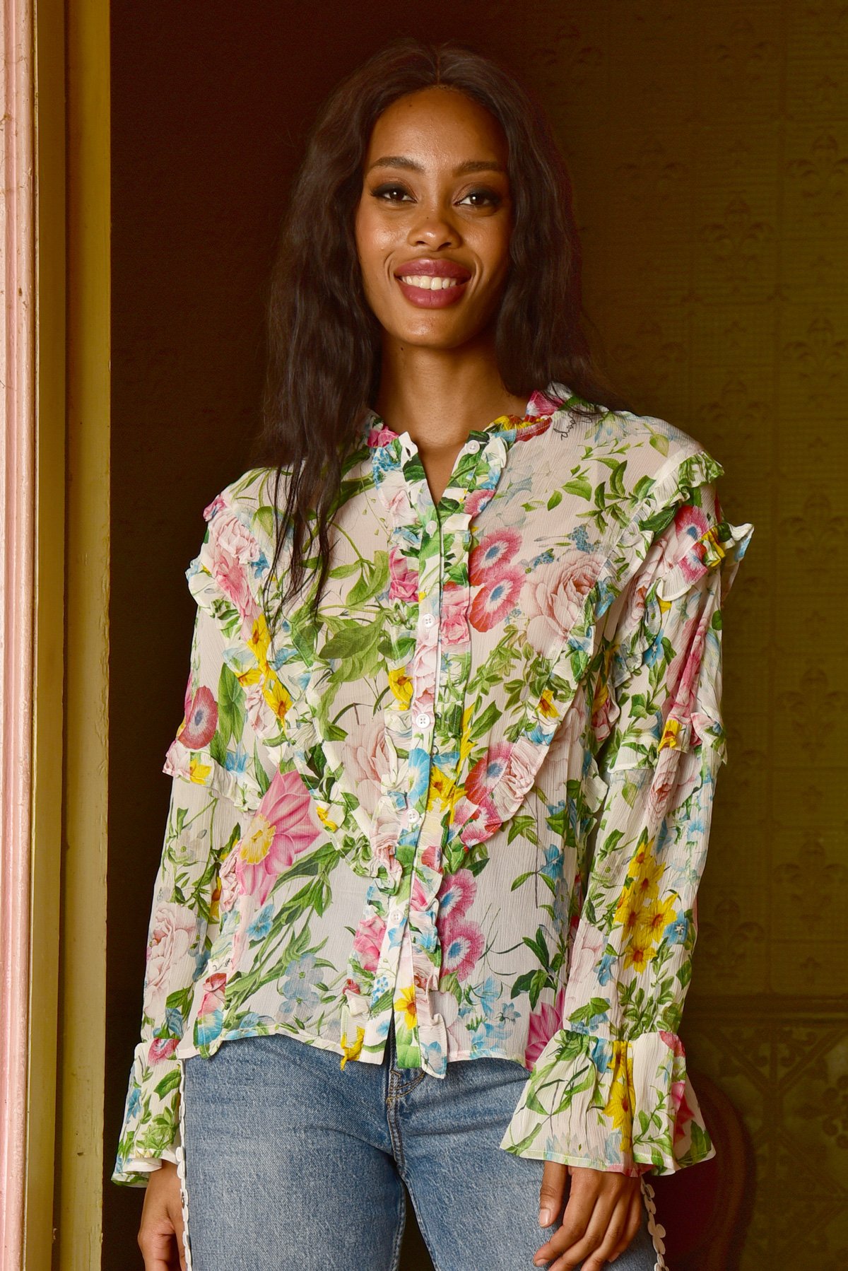 Coop By Trelise Cooper - Frill Life Blouse - Tops-Tops & Tees