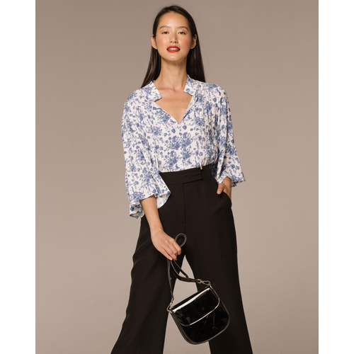 Fate & Becker-Sweet Harmony Collared Top