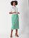Luna Sky- Green Check Skirt