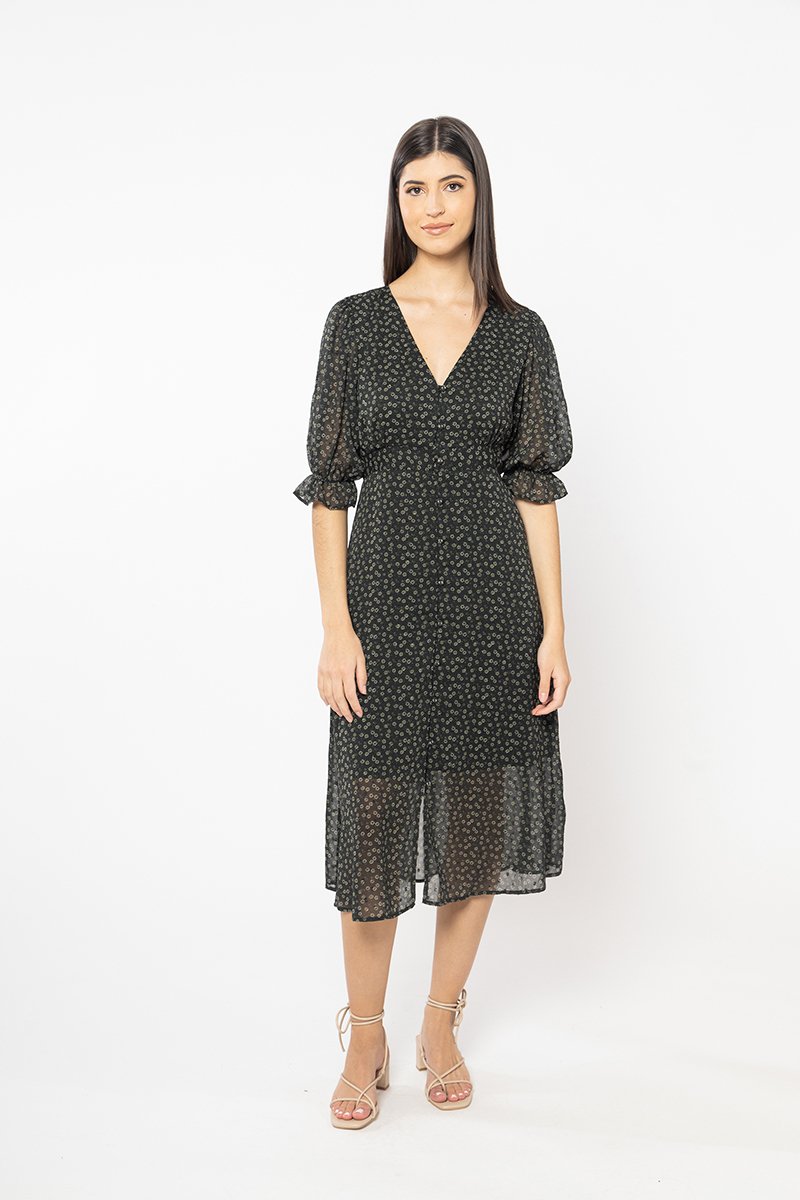 Leila + Luca - Sincere Midi Dress - Sale : Mhor - Leila & Luca S23