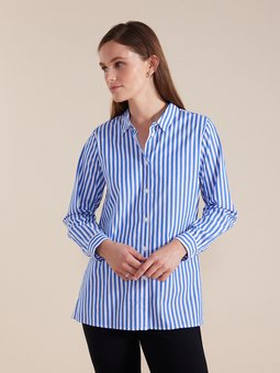 Marco Polo - L/S Essentail Stripe Shirt-tops-Mhor