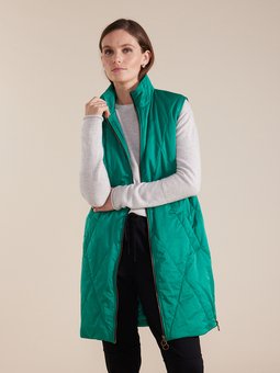 Marco Polo - Longline Quilted Vest-tops-Mhor