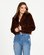 Sass - Xanthe Cropped Fur Jacket