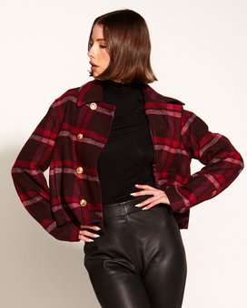 Fate + Becker - Choose You Cropped Military Jacket-tops-Mhor
