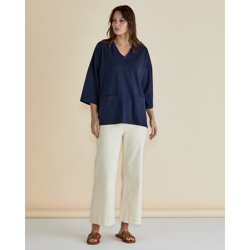 Betty Basics-Raven Top