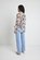 Among The Brave-Floral Shirred Top