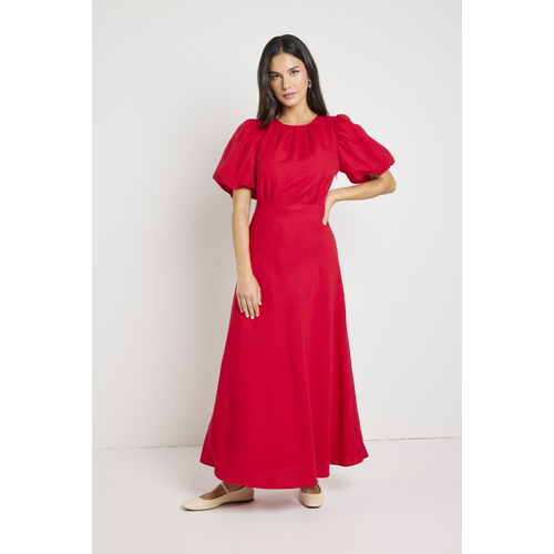Stories Be Told-Puff Sleeve Dress