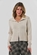 Naturals-Zip Cardi