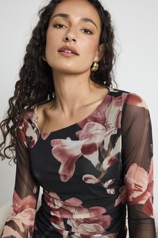 Among The Brave-Askew Floral-tops-Mhor