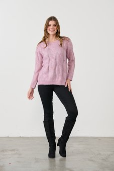 Holmes & Fallon-Cable Jumper-tops-Mhor