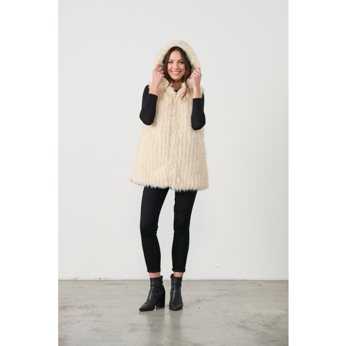 Holmes & Fallon-Reversible Faux Fur Vest