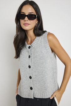 Stories Be Told-Stamp Vest-tops-Mhor