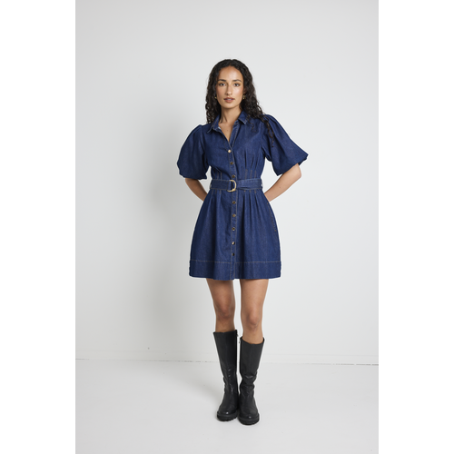 Among The Brave-Sundown Mini Shirt Dress