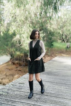 Humidity-Riley Cord Dress-brands-Mhor