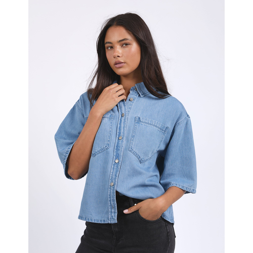 Foxwod-Hutton Denim Shirt