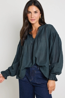 Ivy & Jack-Refined Pintuck Top-tops-Mhor