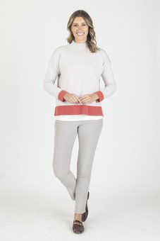 Bromley-Colourblock Pullover-tops-Mhor