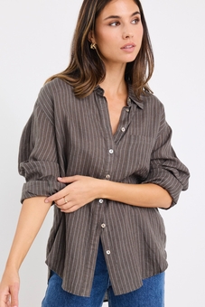 Re:Union-Optimum Stripe Shirt-tops-Mhor