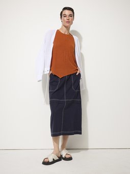 Marco Polo-Linen Skirt-bottoms-Mhor