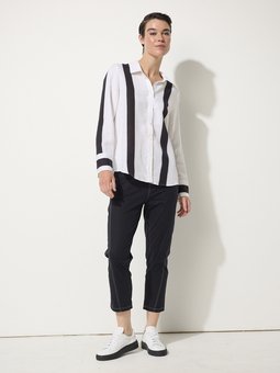 Marco Polo-Urban Stripe Shirt-tops-Mhor