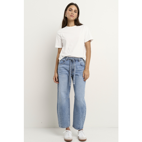 Stories Be Told-Campus Denim Barrel Jeans