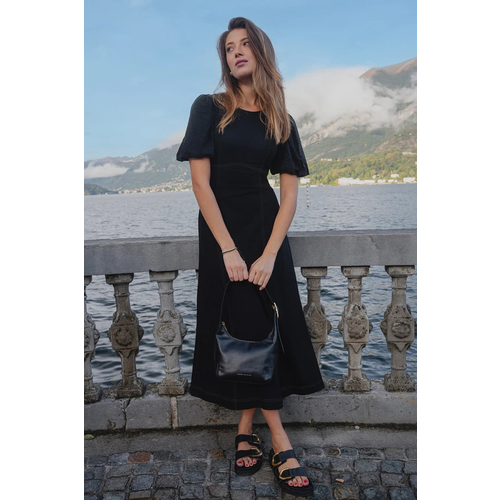 Stories Be Told-State Linen Midi Dress