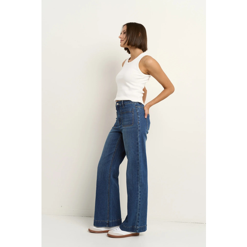 Among The Brave-Zoey Marine Jeans