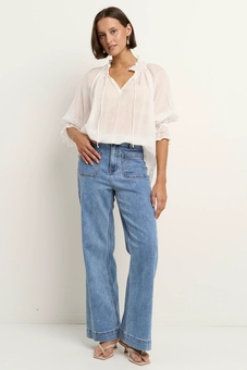 Among The Brave-Expedition Ramie Shirt-tops-Mhor