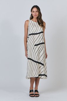 Naturals-Linen Dress-brands-Mhor