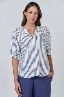 Naturals-Stripe Bouse-tops-Mhor