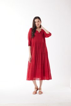 Au Hasard D'un Voyage-Red Dress-brands-Mhor