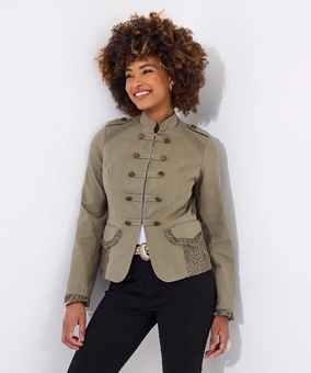 Joe Browns-Marcie Military Jacket-tops-Mhor