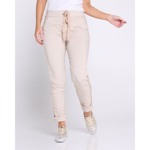 La Strada-Side Tape Pant
